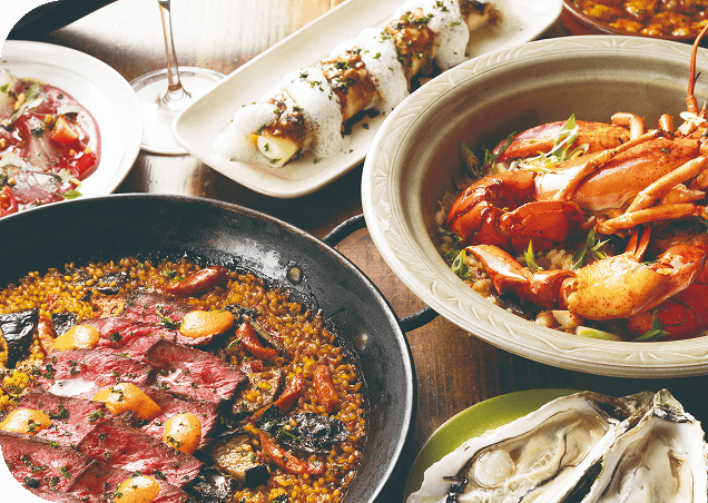 パエリャやスペイン風リゾット